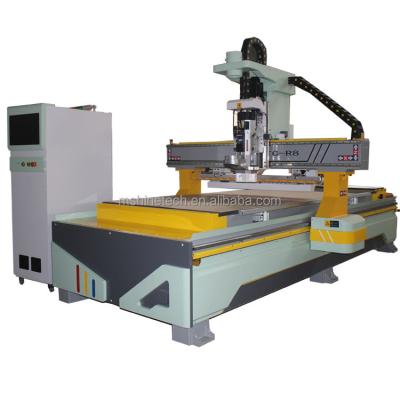 China Garment Shops High Quality Cylinder CNC Engraving Wood Linear CNC Router Cutting ATC CNC Router for sale