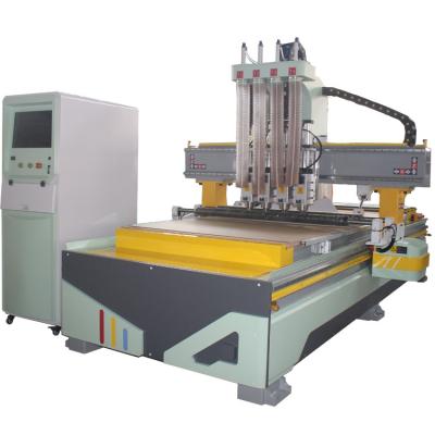 China Hotels Desktop CNC Router 2heads Vacuum Cutting Machine School CNC 2heads Router Machine for Cutting and Carving OE for sale