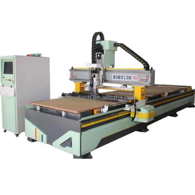 China Garment Shops High Frequency Fully Automatic Vacuum Woodworking Equipments For Drying Wood Construction Lumber Double Position Direct Machining Center for sale