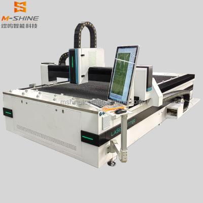 China 1000W Fiber Laser Cutter CNC Fiber Laser Cutter Cheap Price Water Cooled Router Fiber Laser Cutter 1530 Pipe Metal Plate Tube Cutting Fiber Laser Machine for sale