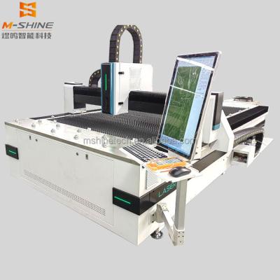 China CNC fiber laser cutter machine price factory manufacturer supply water cooled fiber laser cutting machine for sale