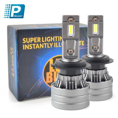 China Small Size Led Headlight Bulb H7 H4 9005 Car Led Light Power Auto Car Led Headlight For Car Integrated Driver A6 for sale