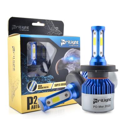 China P2 LED Headlight Bulb 72W 10000LM 9005 9006 HB3 HB4 12V Car LED Headlight, H11 H4 Hi Lo Beam Car LED Bulb Q8 for sale