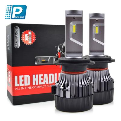 China Auto Parts Accessories H1 H3 H7 LED Car Headlight Bulb 30W 6500K Car Led Headlight Bulbs H4 H13 9005 Car Led Bulbs Q8 for sale