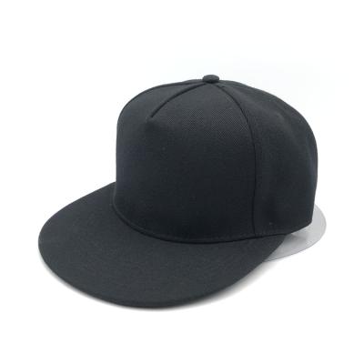 China 2020 COMMON Shijiazhuang Kids Custom Kids Black Snapback Hat for sale