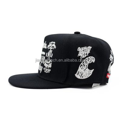 China JOINT custom logo embroidery hat printing pattern crap snapback hat for sale