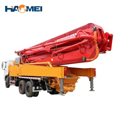 China Construction worksÂ   32-52m Boom Spider Boom Truck Concrete Placing Concrete Pump for sale