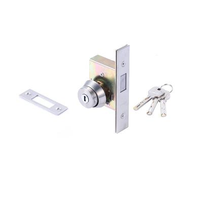 China Kfc Aluminum Alloy Safe Sliding Open Door Lock Winth Copper Single Key for sale