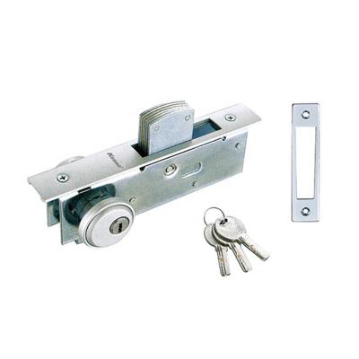 China Safe Universal Type Aluminum Alloy Profile Door Cylinder Lock Kfc Double Head Cylinder Double Headed Cylinder Frame Glass Door Accessories for sale