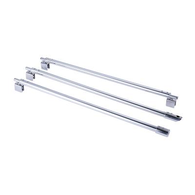 China Modern Best Quality Control Adjustable Stainless Steel Shower Grab Bar Shower Door Support Glass Bar for sale