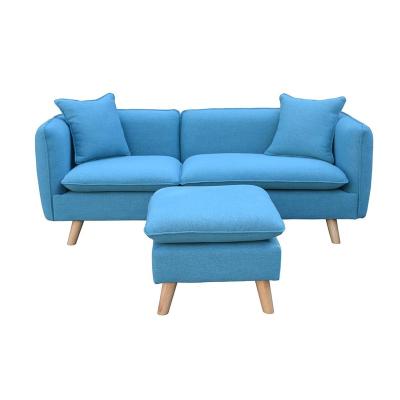 China Convertible Latest Design Blue Color Living Room Sofa Furniture For Home Use for sale