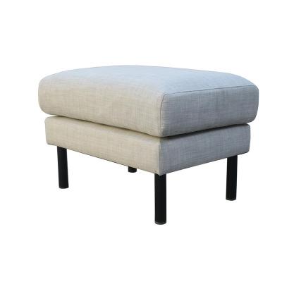 China (Size) Adjustable Cheap Price Fancy Stool Stool, Gray Fabric Upholstered Stool Stool For Household Use for sale