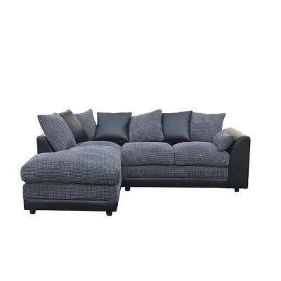 China Other Sofa Set Luxury L Shaped Three Seater Chaise Couch Corner Sofa for sale