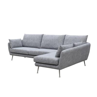 China Other Good Quality Wholesale Modern Living Room Corner Sofa Furniture Fabric for sale