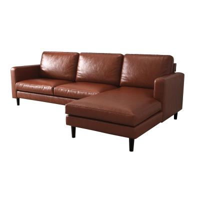 China Other Newest Style Modern Pure Leather Corner Sofa Set Furniture Design for sale