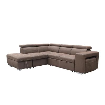 China L Shaped Corner Sofa Set For Home Luxury Convertible Modern Fabric Sofa Set for sale