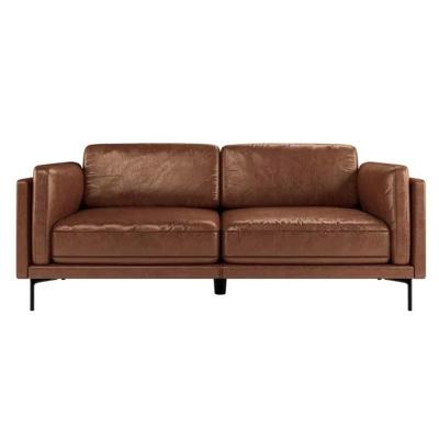 China Other Modern Furniture Design 3 Seater Leather PU Sofa For Living Room for sale