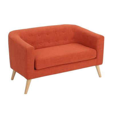 China Other Modern Orange 2 Seater Fabric Moon Sofas Sale for sale