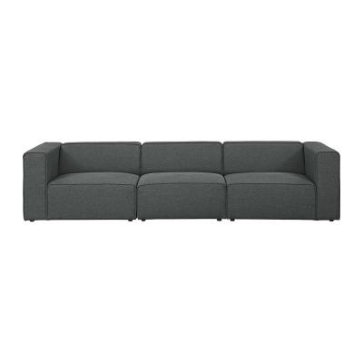 China Ivanna Convertible Luxury Fabric Sectional 4 Seater Sofa Set Designs for sale