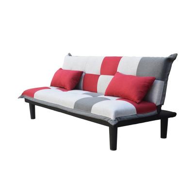 China (Size) Cheap Price Adjustable Fabric Futon Sofa Bed for sale