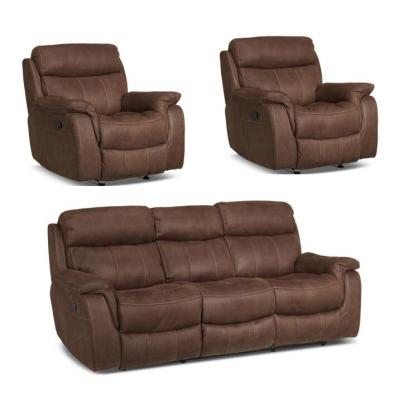 China Contemporary Simple Modern Design Sofa Recliner Fabric Furniture Good Quality for sale