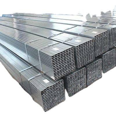 China Making Pipes Factory Wholesale Square Q235 Tube Directly Hot Rolled Hollow Galvanized Steel Square Tube for sale