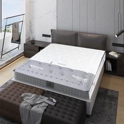 China Foldable Manufacturer Wholesale Price Hotel Natural Latex Pocket Spring Queen Size Bed Mattresses for sale