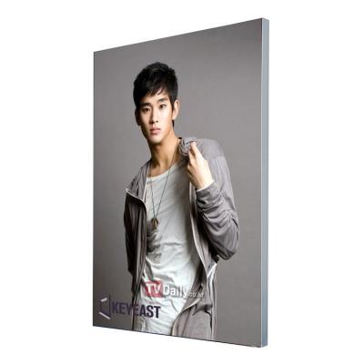 China Adertising Display A1 Aluminum Frameless Poster Available Advertising Backlit Fabric Light Box for sale