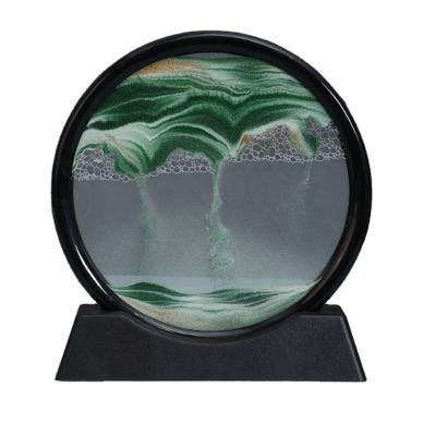 China Popular Dynamic Europe 3 d Changing Sand Landscape Painting Home Decor Crafts Gifts for sale