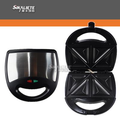 China Scarlett non-stick baking outdoor grill sandwich maker/portable mini round sandwich maker/electric cake maker for sale