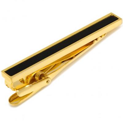 China Eco friendly The Plating Gold Color Mens Tie Set Dress Tie Cufflinks Hanky Tie Clip With Gift Box for sale