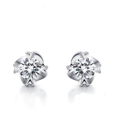 China TRENDY Wholesale Cheap Stainless Steel Jewelry New Jersey Handmade Crystal Earrings for sale