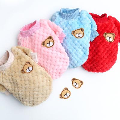 China Stocked cat pet soft warm pet christmas knitted sweater dog festival wear for sale