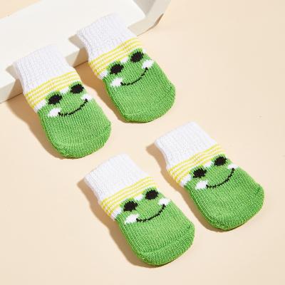 China Stocked 4pcs halloween socks new style design custom funny for pet lovers for sale