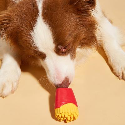 China Stocked Fries design chew toys for pets and dog for sale