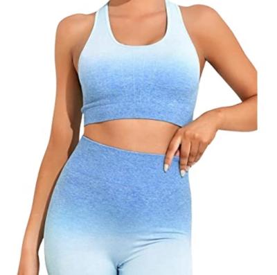 China 2021 Link Breathable Two Piece Dye Slim Fit Tracksuits Workout Teams Yoga Sports Bra Shorts Set Shorts Tracksuits Sets For Woman for sale