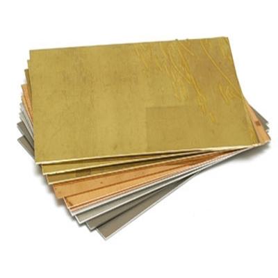 China Construction 2mm -1220mm Wide / 0.8mm -800mm Thick Flat Plate Brass Sheet Stock for sale