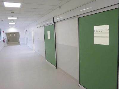 China 220V automatische Pendeltür 350mm/Sec Aluminiumcleanroom-Tür zu verkaufen