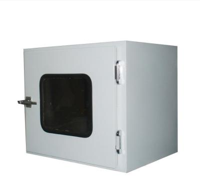 China Dual Perspective Embedded Style Stainless Steel Pass Box with UV Light Alternative for sale