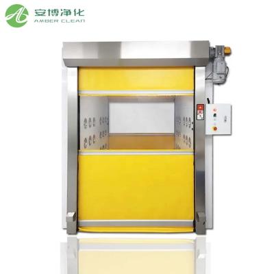 China Customized Automatic Door Stainless Steel Cargo Air Shower With HEPA Filtration for sale