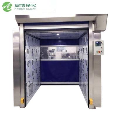 China Cargo Stainless Steel Air Shower Cabinet for Pharmaceutical Clean Room for sale