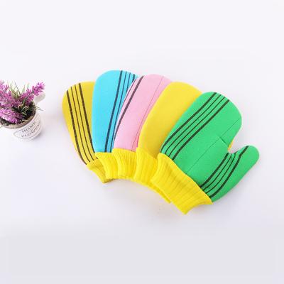 China The new home glove-type bath towel for dirt and dirt removal, universal thickened scrub towel for sale