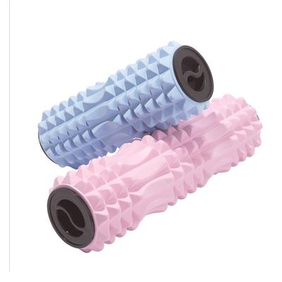 China Durable Yoga Column Roller Leg Muscles Relax Yoga Equipment Leg Massage Stick Foam Slim Shaft for sale