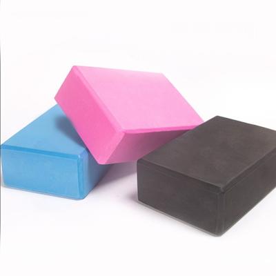 China Durable High Density Yoga Block EVA Foam Block Dance Exercise Supplies Fitness Yoga Block for sale