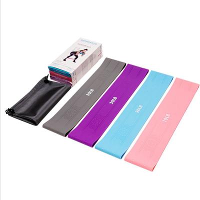 China 3 Piece Set Durable Silicone Resistance Band Men's And Women's Fitness Resistance Band Yoga Pull Band Elastic Hip Exerciser Hip Lifting Band for sale