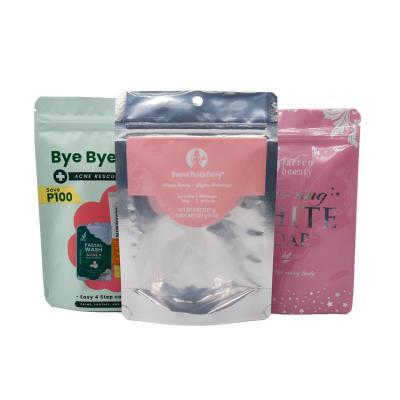 China Moisture Proof custom mylar aluminum packaging bag Cosmetic Skin Care Beauty Facial Product Packaging bags for sale