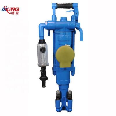 China Geological Exploration Supply YT28/yt27 Mining Pneumatic Rock Drill With Air Leg Rock Drill Rig China Power Torque Adjustable Sales Color Bit for sale