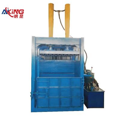 China Packing Horizontal Plastic PET Bottles Press With Manual Belting for sale