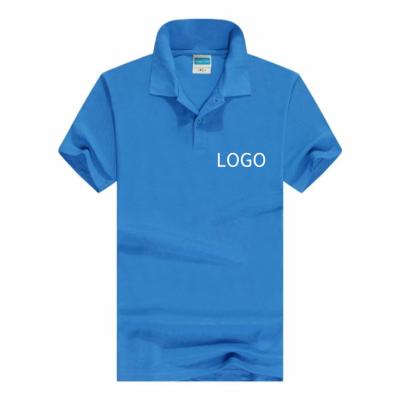 China Solid Color Short Sleeve Polo Shirts For Men Shrink-proof Polo Shirt Men Summer Outdoor Leisure Quick-drying Anti-wrinkle New for sale