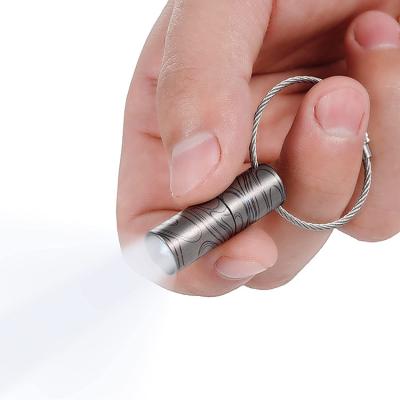 China Night Camping High Quality Miniature EDC Key Chain Led Flashlight for sale